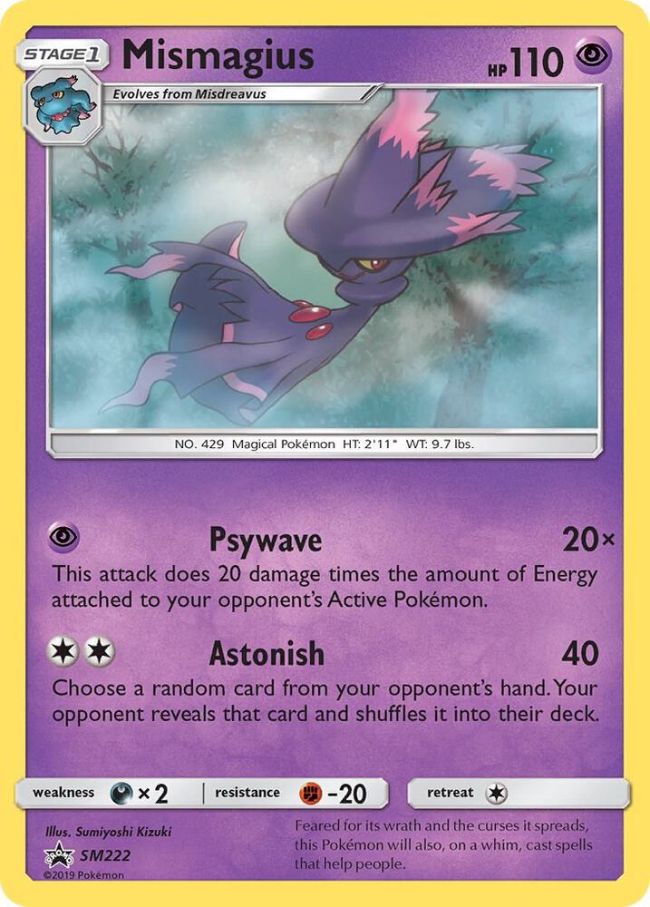 Mismagius - SM222 SM222 Promo SM Promos Pokémon card