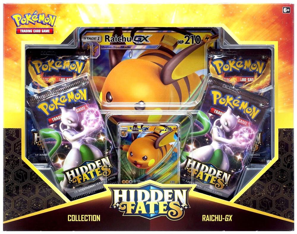 Hidden Fates Collection [Raichu GX] Pokémon card