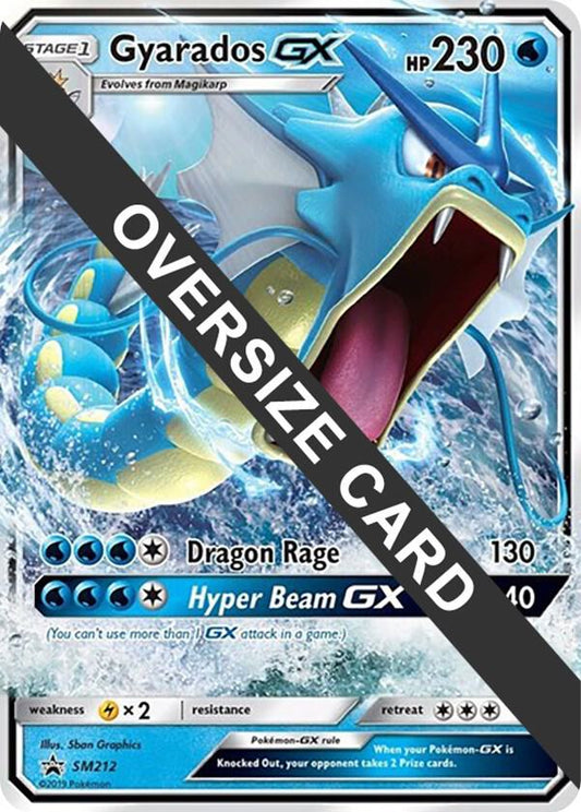 Gyarados GX - SM212 (SM Black Star Promo) SM212 Promo Jumbo Cards Pokémon card