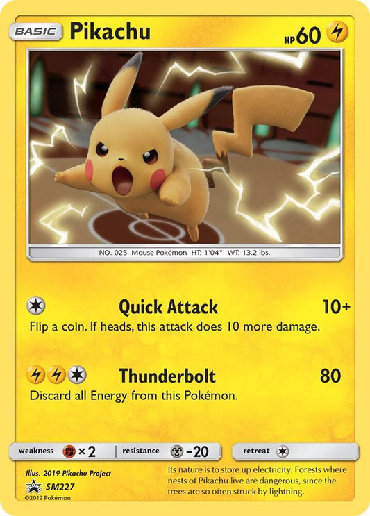 Pikachu - SM227 SM227 Promo SM Promos Pokémon card
