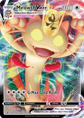 Meowth VMAX - SWSH005 SWSH005 Promo Sword & Shield Promo Cards Pokémon card