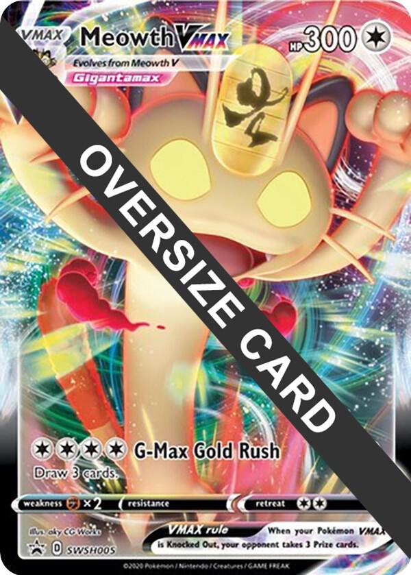 Meowth VMAX - SWSH005 SWSH005 Promo Jumbo Cards Pokémon card