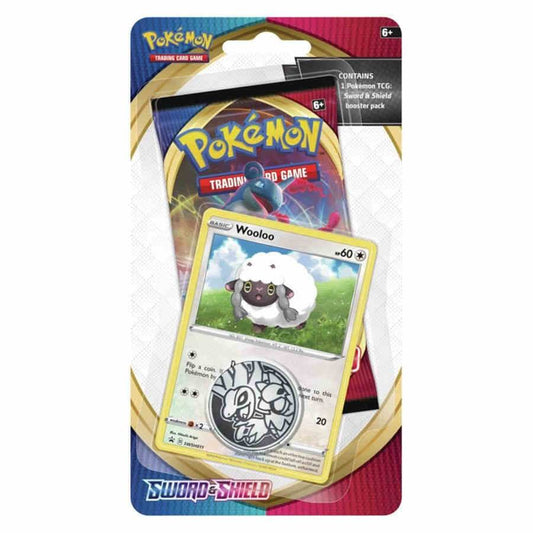 Sword & Shield Single Blister Pack [Wooloo] Sword & Shield Base Set Pokémon card