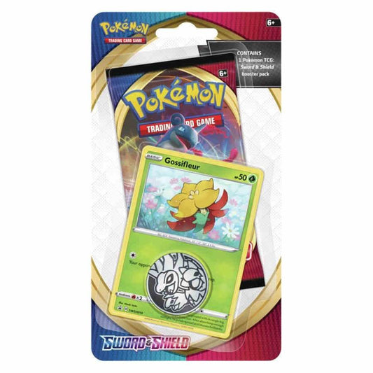 Sword & Shield Single Blister Pack [Gossifleur] Sword & Shield Base Set Pokémon card