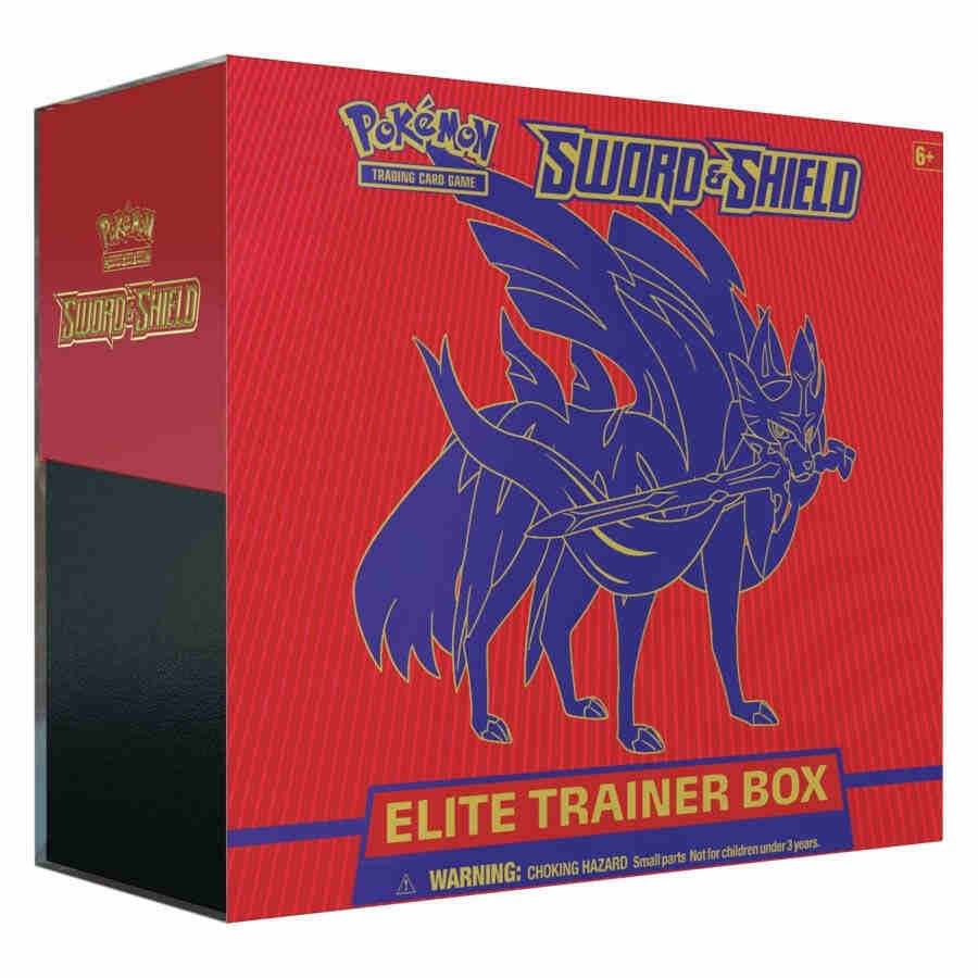 Sword & Shield Elite Trainer Box [Zacian] - SWSH01: Sword & Shield Base Set