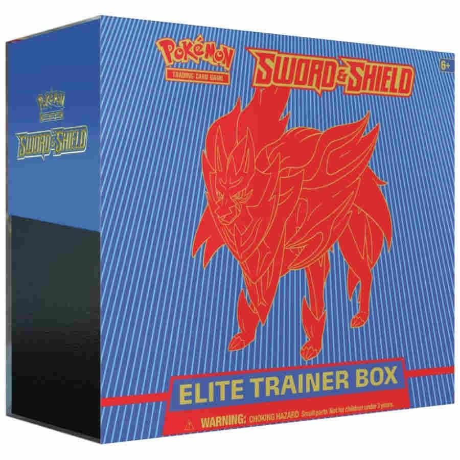 Sword & Shield Elite Trainer Box [Zamazenta] - SWSH01: Sword & Shield Base Set