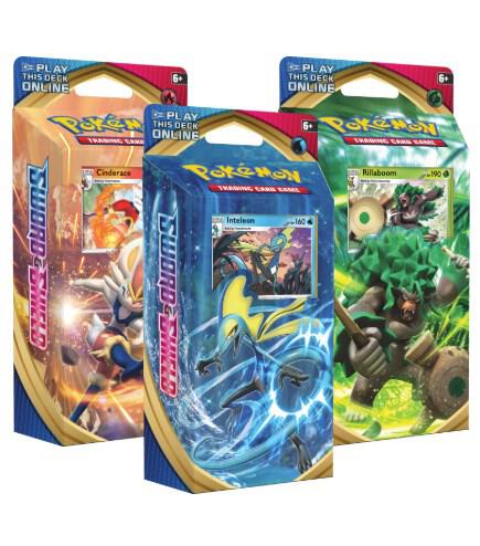 Sword & Shield Trial Deck [Set of 3] Sword & Shield Base Set Pokémon card