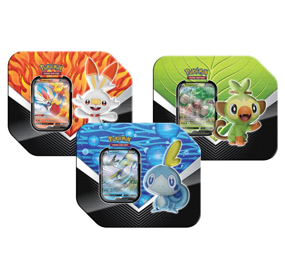 Galar Partners Tin [Set of 3] - SWSH01: Sword & Shield Base Set