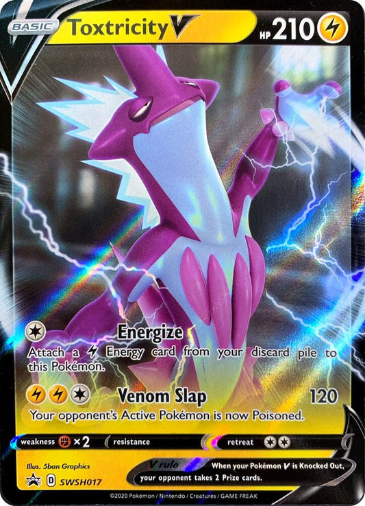 Toxtricity V - SWSH017 SWSH017 Promo Sword & Shield Promo Cards Pokémon card