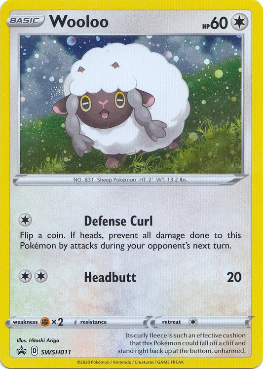 Wooloo - SWSH011 - SWSH011 Promo SWSH: Sword & Shield Promo Cards
