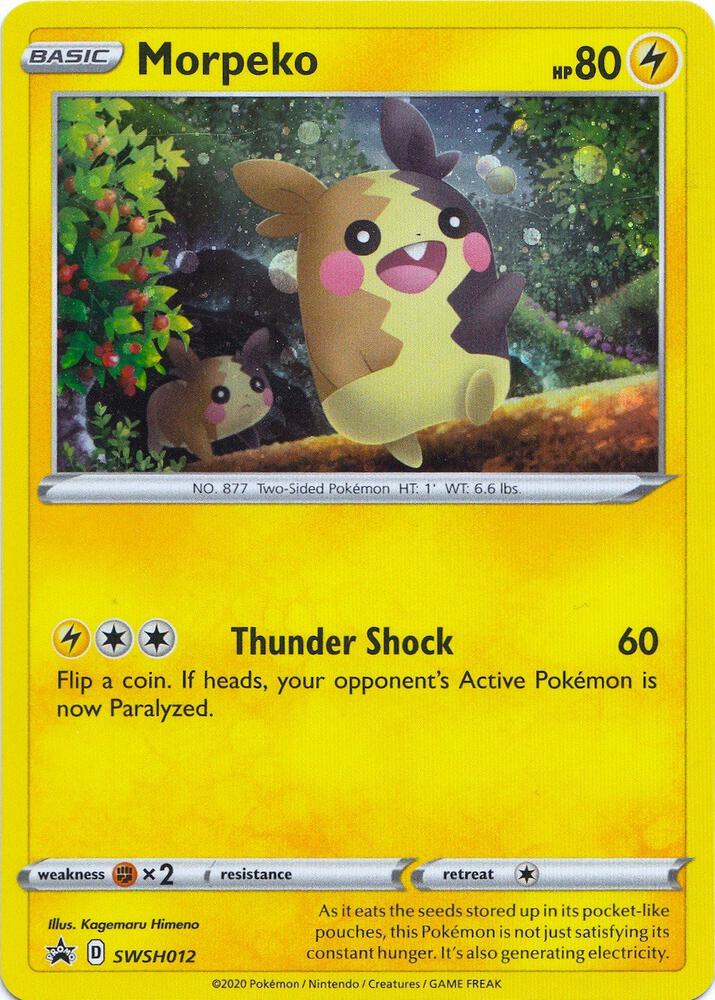 Morpeko - SWSH012 - SWSH012 Promo SWSH: Sword & Shield Promo Cards