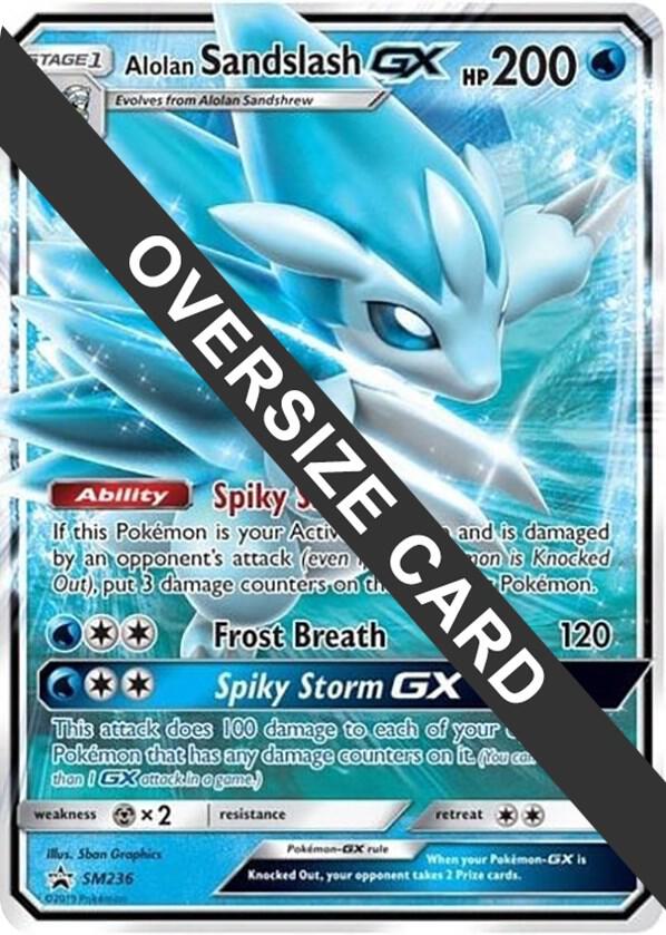 Alolan Sandslash GX - SM236 SM236 Promo Jumbo Cards Pokémon card