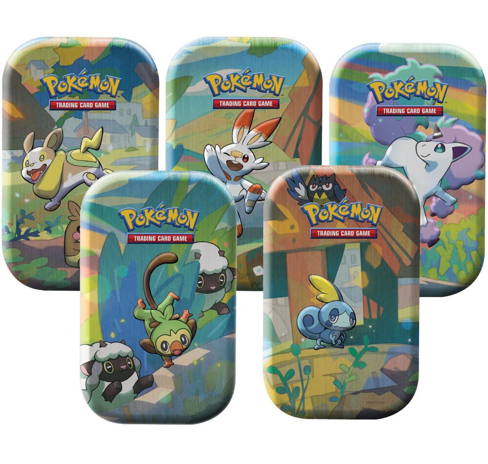Galar Pal Mini Tin [Set of 5] - Miscellaneous Cards & Products