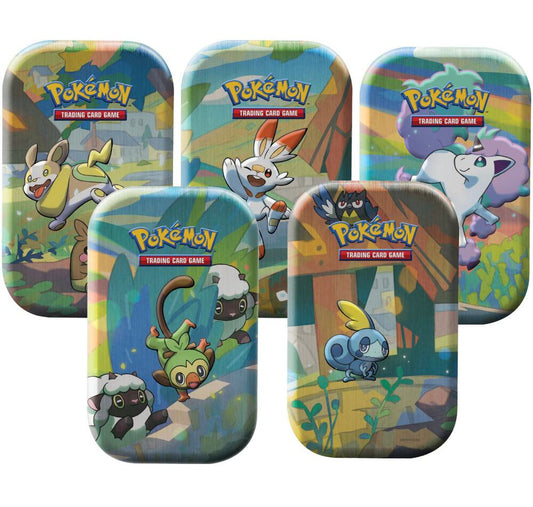 Galar Pal Mini Tin [Set of 5] - Miscellaneous Cards & Products