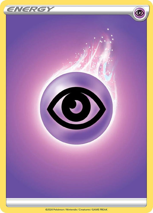 Psychic Energy Common Sword & Shield Base Set Pokémon card