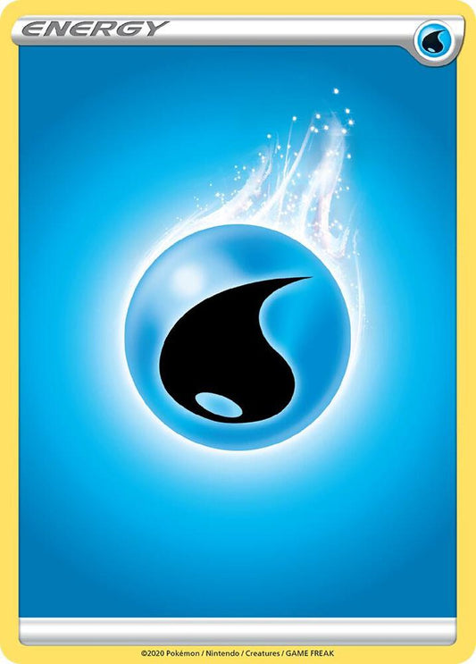 Water Energy Common Sword & Shield Base Set Pokémon card