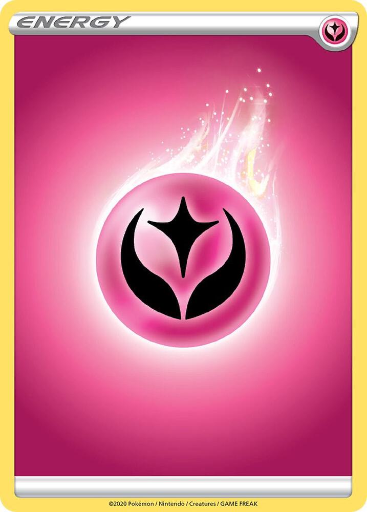 Fairy Energy Common Sword & Shield Base Set Pokémon card