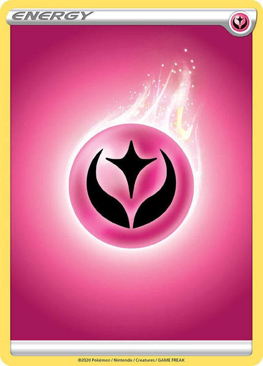 Fairy Energy Common Sword & Shield Base Set Pokémon card