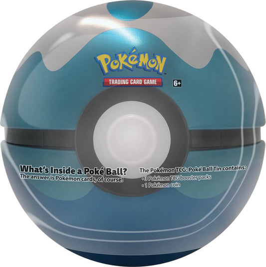 Pokemon - Poke Ball Tin - Dive Ball Miscellaneous Cards & Products Pokémon card