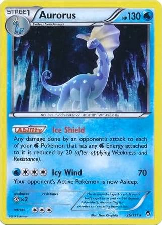 Aurorus - 26/111 (Cosmos Holo) 026/111 Promo Miscellaneous Cards & Products Pokémon card