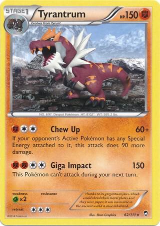 Tyrantrum - 62/111 (Cosmos Holo) Promo Miscellaneous Cards & Products