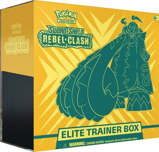 Rebel Clash Elite Trainer Box - SWSH02: Rebel Clash
