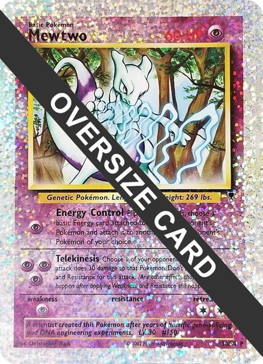 Mewtwo - S4/S4 (Box Topper) Promo Jumbo Cards