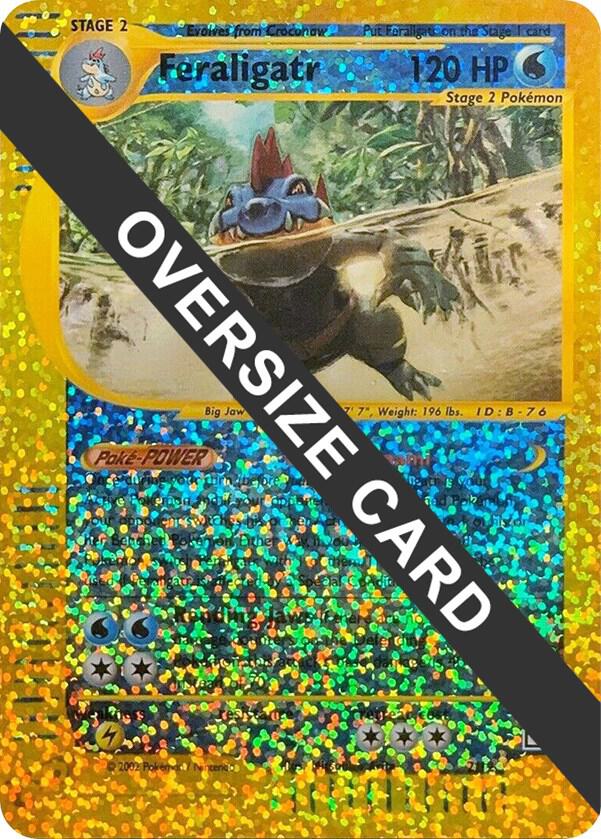 Feraligatr - 2/12 (Box Topper) 002/012 Promo Jumbo Cards Pokémon card
