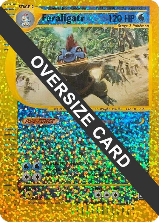 Feraligatr - 2/12 (Box Topper) Promo Jumbo Cards