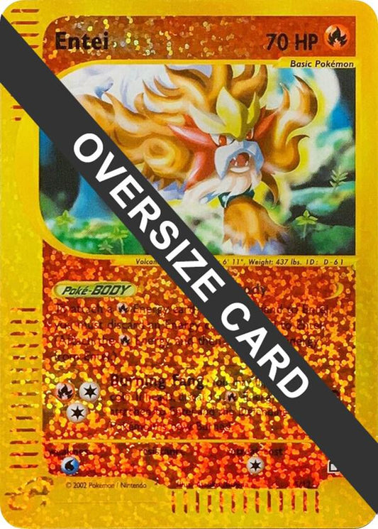Entei - 5/12 (Box Topper) 005/012 Promo Jumbo Cards Pokémon card