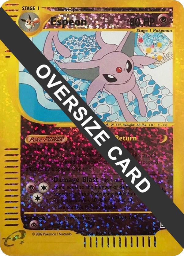 Espeon - 6/12 (Box Topper) 006/012 Promo Jumbo Cards Pokémon card