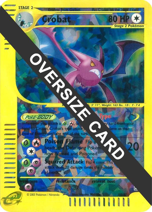 Crobat - 10/12 (Box Topper) 010/012 Promo Jumbo Cards Pokémon card