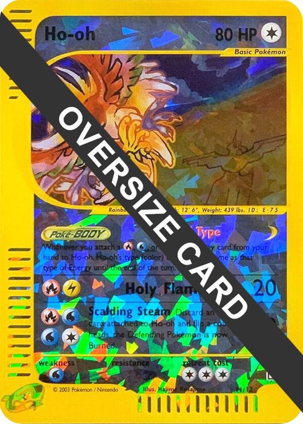 Ho-oh - 11/12 (Box Topper) 011/012 Promo Jumbo Cards Pokémon card