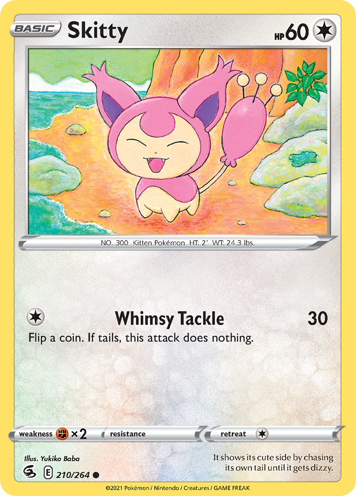 Skitty 210/264 Common Fusion Strike