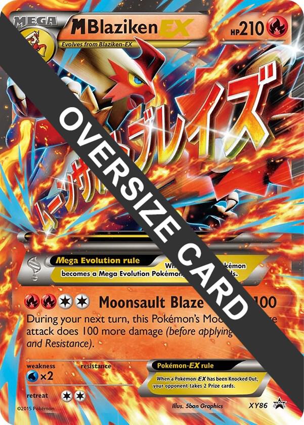M Blaziken EX - XY86 XY86 Promo Jumbo Cards Pokémon card