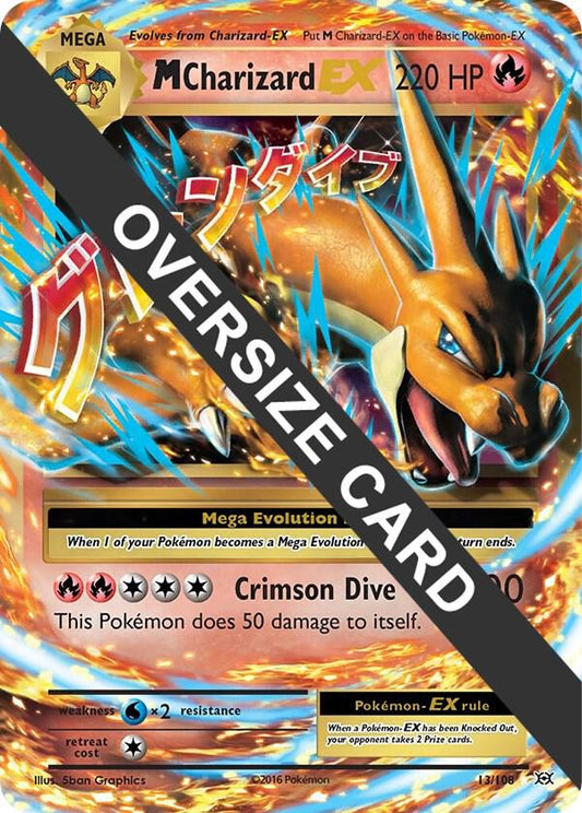 M Charizard EX - 13/106 (Form Y) Promo Jumbo Cards