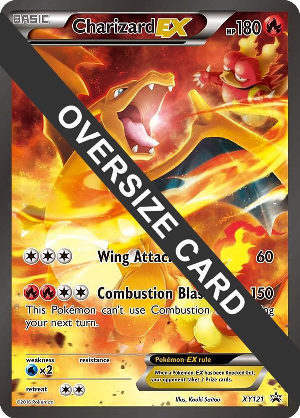 Charizard EX - XY121 (XY Black Star Promos) XY121 Promo Jumbo Cards Pokémon card