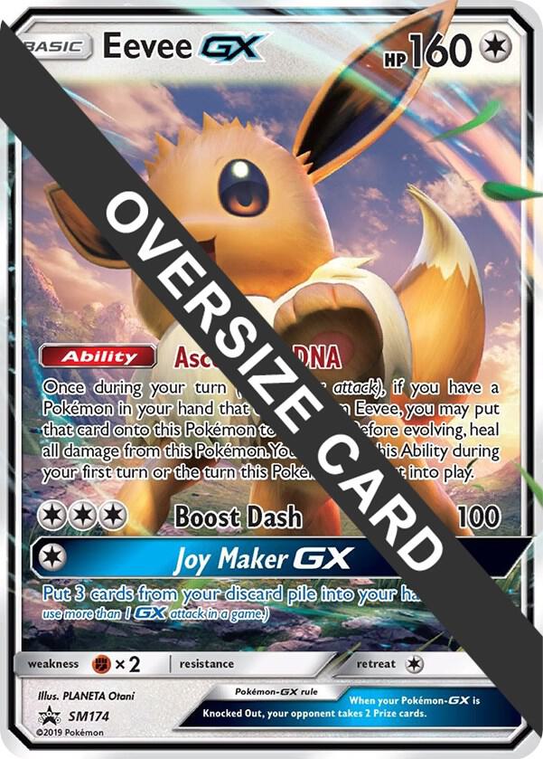 Eevee GX - SM174 (SM Black Star Promo) - SM174 Promo Jumbo Cards