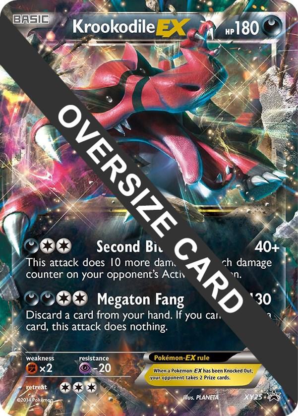 Krookodile EX - XY25 XY25 Promo Jumbo Cards Pokémon card