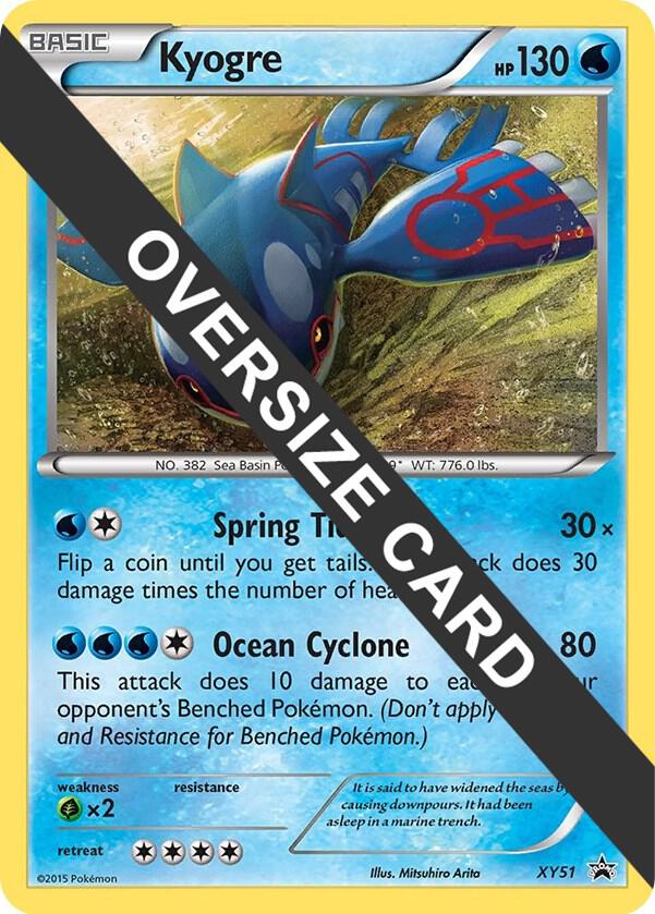 Kyogre - XY51 - XY51 Promo Jumbo Cards