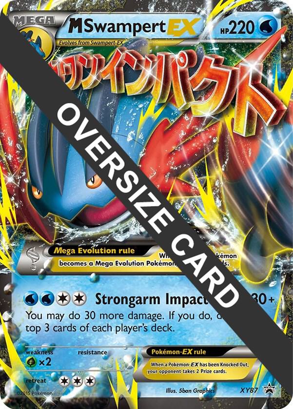 M Swampert EX - XY87 XY87 Promo Jumbo Cards Pokémon card