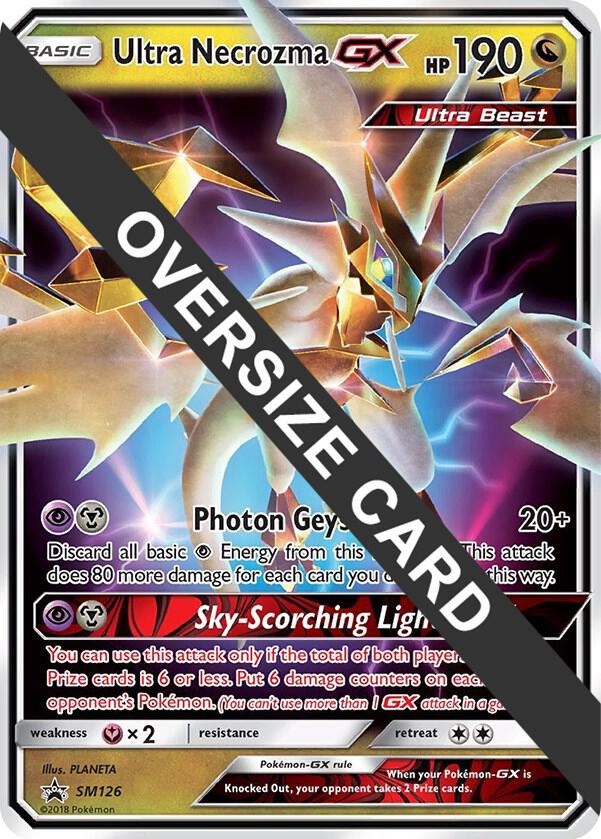 Ultra Necrozma GX - SM126 SM126 Promo Jumbo Cards Pokémon card