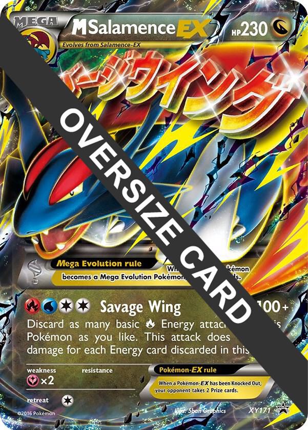 M Salamence EX - XY171 XY171 Promo Jumbo Cards Pokémon card