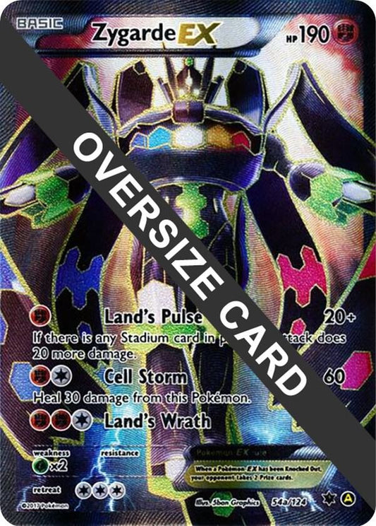 Zygarde EX - 54a/124 Promo Jumbo Cards