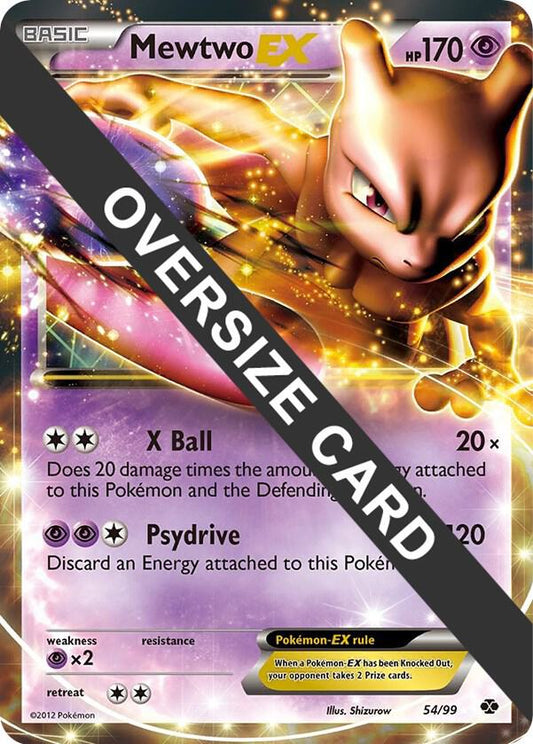 Mewtwo EX - 54/99 054/099 Promo Jumbo Cards Pokémon card