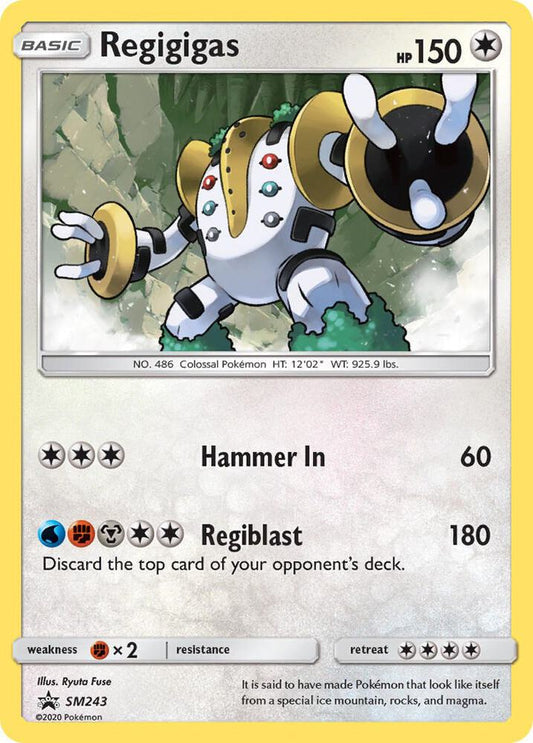 Regigigas - SM243 SM243 Promo SM Promos Pokémon card