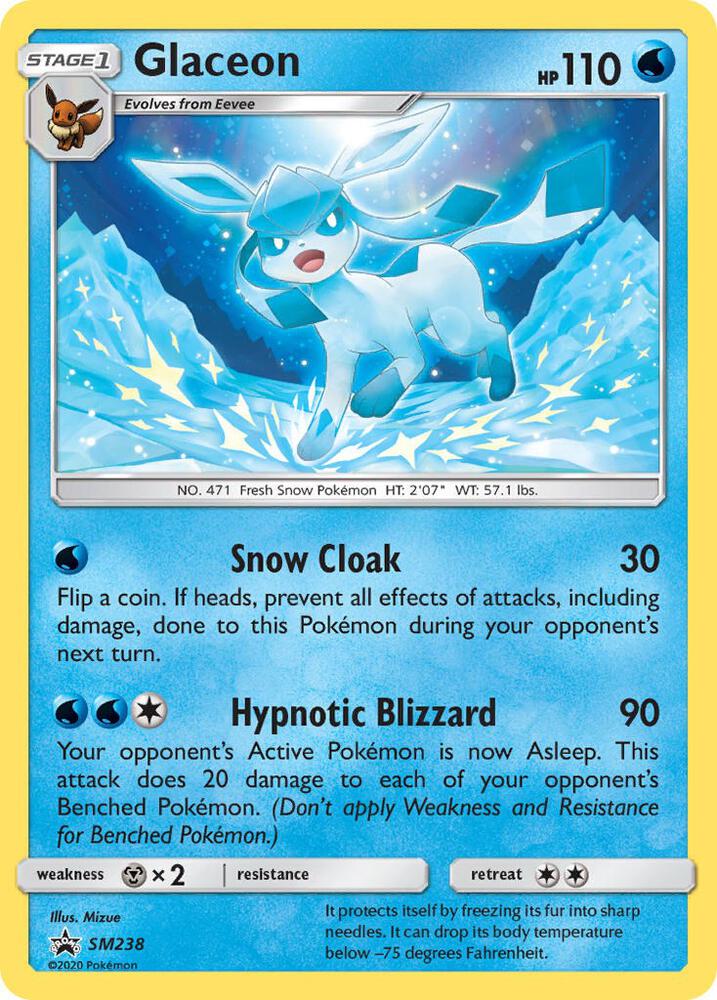 Glaceon - SM238 SM238 Promo SM Promos Pokémon card