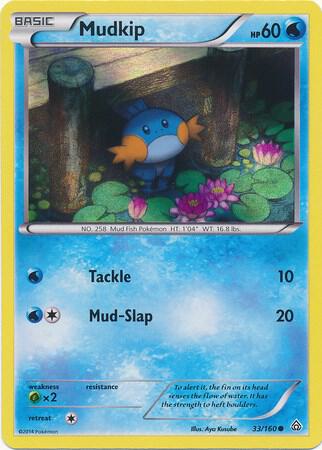 Mudkip - 33/160 (Sheen Holo) 033/160 Promo Miscellaneous Cards & Products Pokémon card