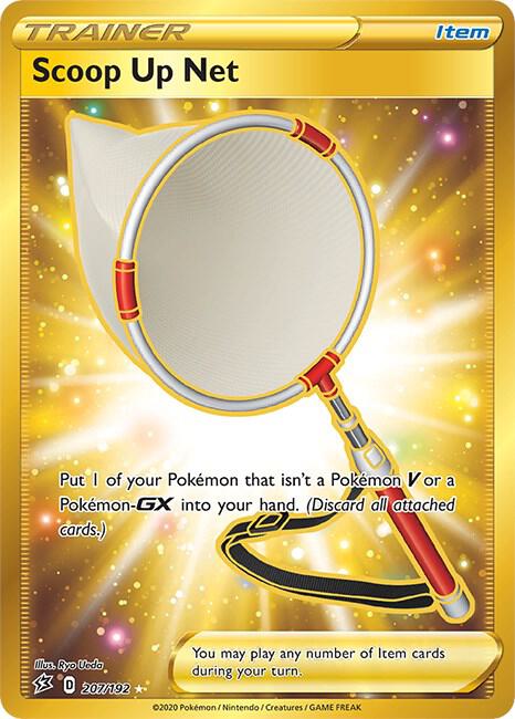 Scoop Up Net (Secret) 207/192 Secret Rare Rebel Clash Pokémon card