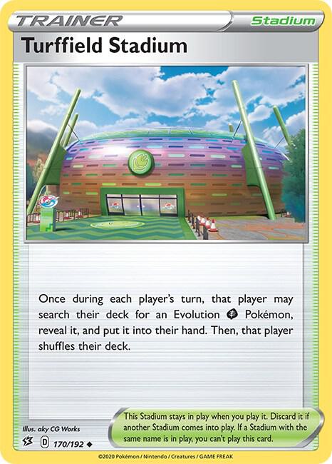 Turffield Stadium 170/192 Uncommon Rebel Clash Pokémon card